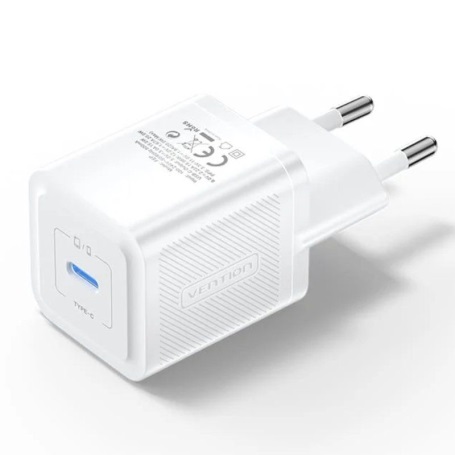 Vention Charger 20W Type-C GaN White FEPW0-EU
