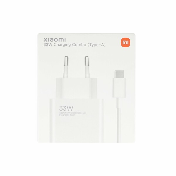 Xiaomi Charger USB 33W Mi Combo with cable Type-C white BHR9956EU