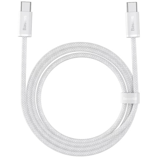 [6932172602000] Baseus Data Cable Type-C to Type-C 100W 2mt Dynamic Series white CALD000302