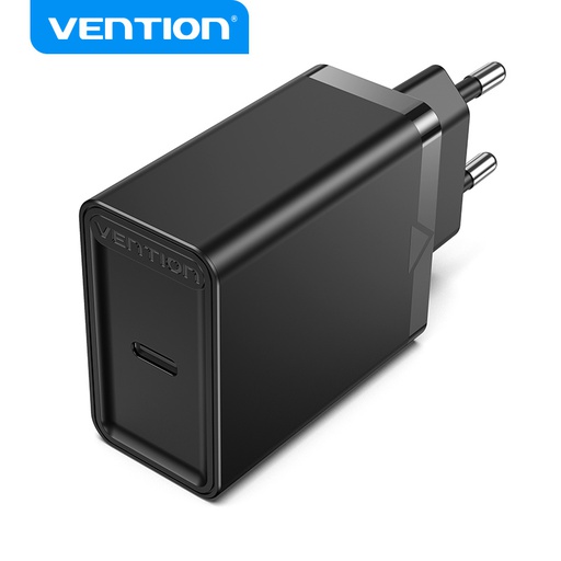 [6922794762589] Vention Charger 20W Type-C black FADB0-EU