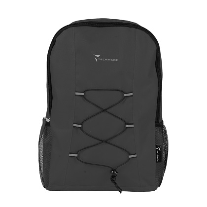 [8099990149044] Techmade Backpack Sport style black TM-8102-BK
