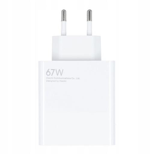 [6941812714393] Xiaomi Charger 67W USB with Cable Type-C White BHR9465EU