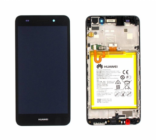 [3746] Huawei Display Lcd Y6II CAM-L21 black with battery 02350XME 02350VUG