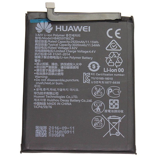 [6153] Huawei Battery service pack Nova Smart, Nova Y5 2017, Y5 2018, Y6 2019, Y6 Pro 2019, Honor 6C, Honor 6A, P9 Lite Mini, Honor 7C, Honor 7S HB405979ECW 24022116 24022837 24022965