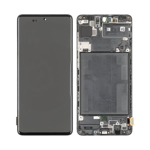[6913] Samsung Display Lcd A71 SM-A715F black GH82-22152A GH82-22248A