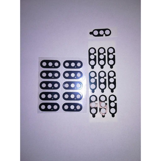 [7582] Glass camera lens iPhone X without frame conf. da 10 pz.